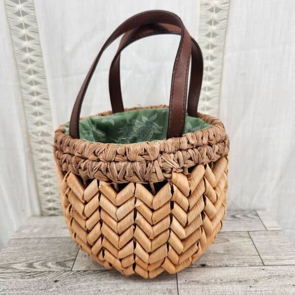 Vintage Cappelli Straworld Pineapple Purse - Picture 1 of 5